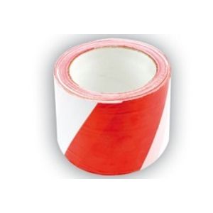 Vorel upozoravajuća traka (bijelo-crvena) sa ljepilom 48 mm x 33 m