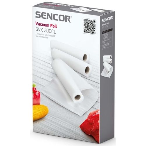 Sencor SVX 300CL folija za vakumiranje 20 x 200cm, 3 kom u pakovanju slika 1
