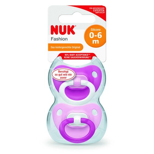 Nuk duda varalica Fashion 0-6 m, 2 kom 10730042 slika 2