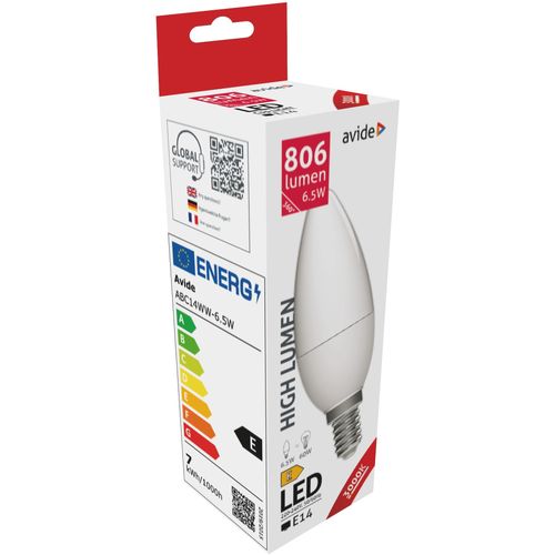 Avide žarulja LED E14 Candel 6,5W  slika 2