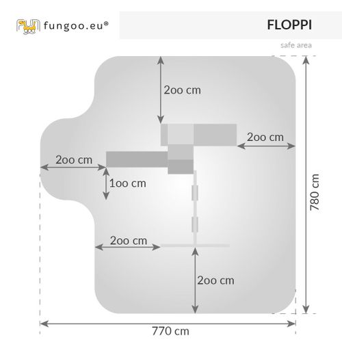 Fungoo Set Floppi - Drveno Dečije Igralište  slika 6