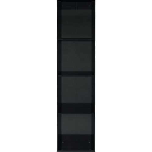 Ormarić za knjige/TV sjajni crni 36 x 30 x 143 cm od iverice slika 35