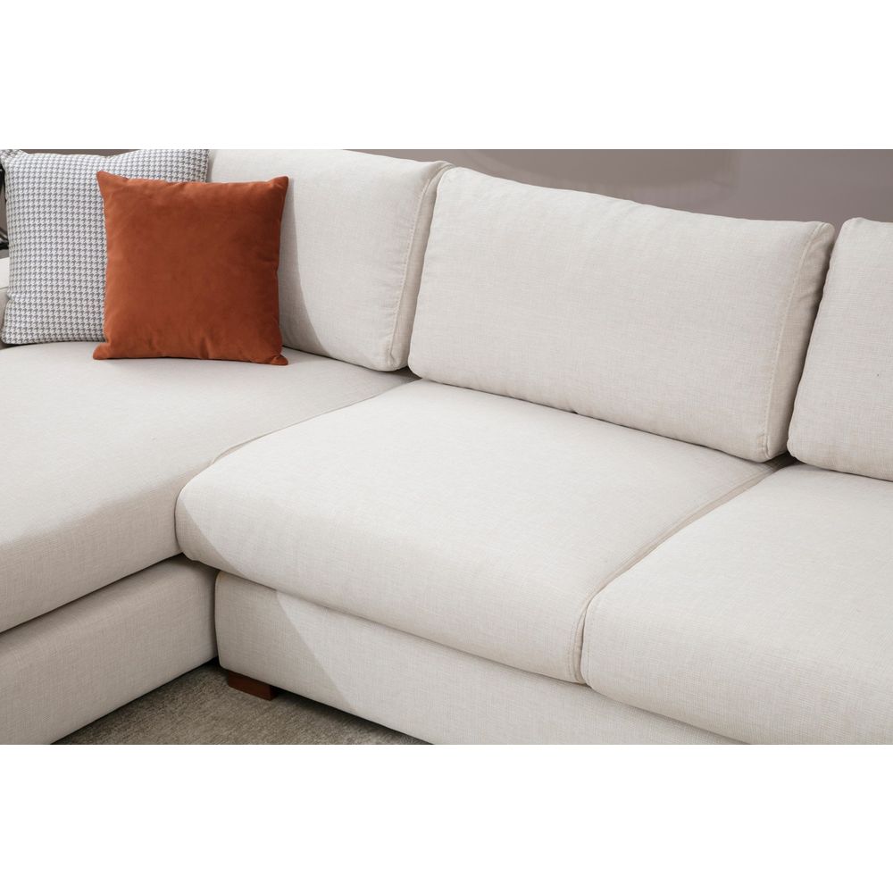 Bijela Ugaona Sofa Loop 17 slika 4