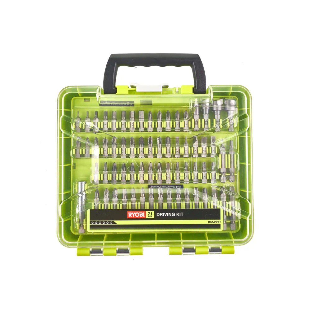 Ryobi - 71-dijelni set bitova RAKDD71 slika 1