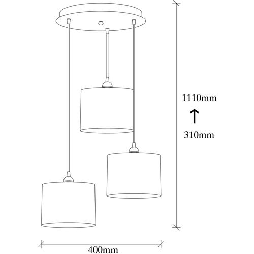 Opviq Luster, 521SHN3292 slika 3