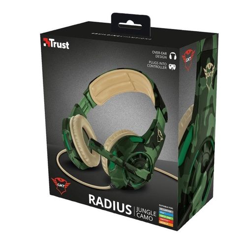 Trust GXT 310C RADIUS GAMING HEADSET - Jungle Camo (22207) slika 5