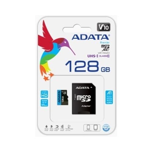 A-DATA Memorijska kartica UHS-I MicroSDXC 128GB class 10 + adapter AUSDX128GUICL10A1-RA1 slika 3