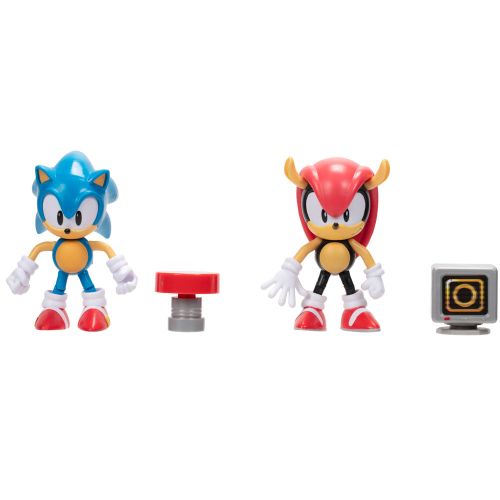 Sonic The Hedgehog Sonic i Mighty Sonic set figurica 10cm slika 2