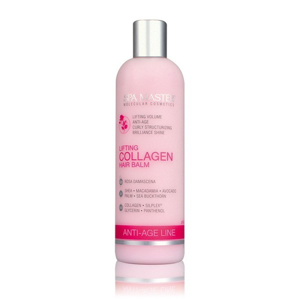 Spa Master lifting balzam za kosu sa kolagenom za kovrdžavu i hemijski tretiranu kosu pH 4,5 330ml slika 1