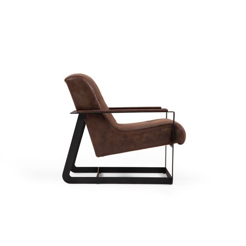 Atelier Del Sofa Darius - Brown Brown Wing Chair slika 3