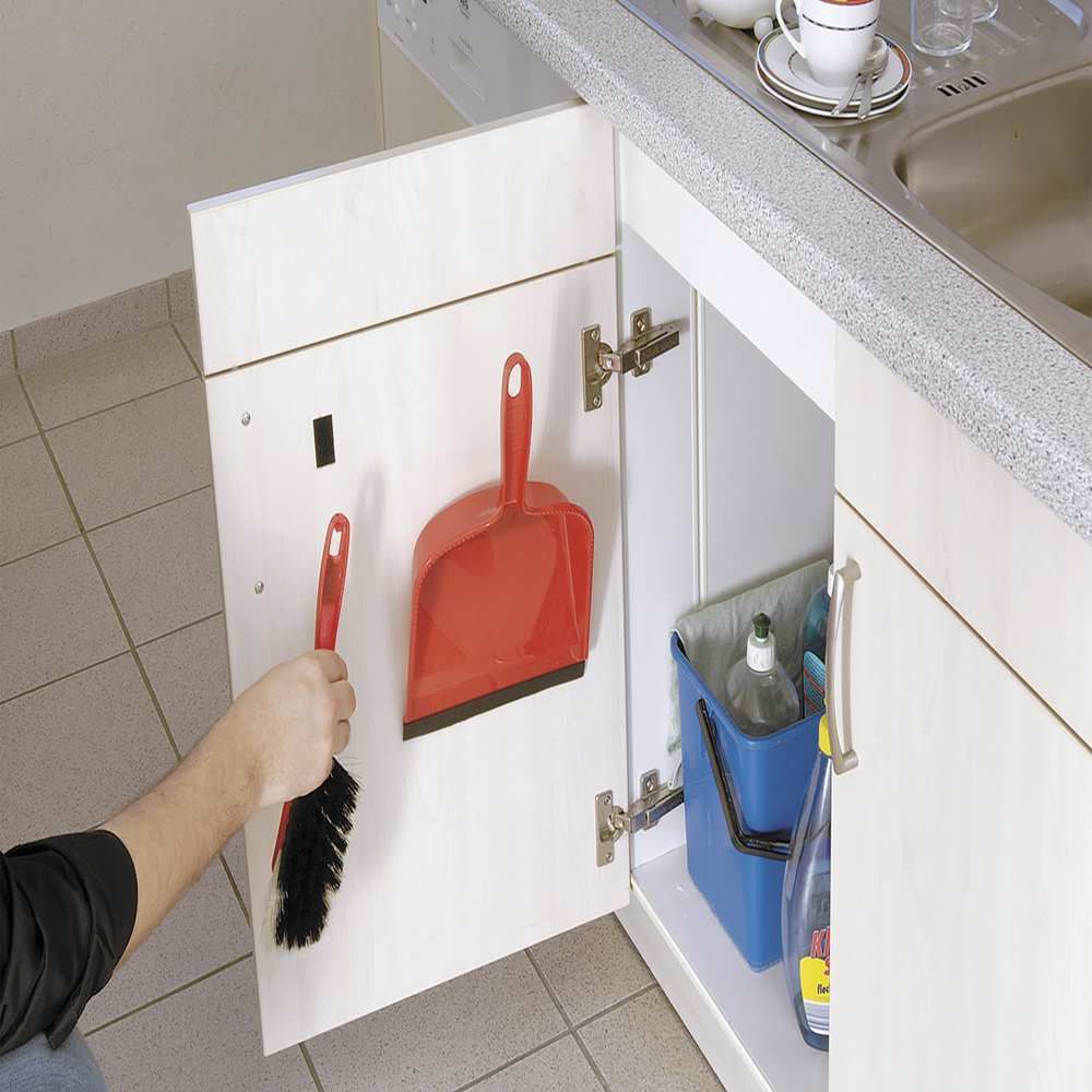 Wolfcraft Traka Čičak Samoljepljiva 20 mm / 1 m Crna - 3287000 slika 3