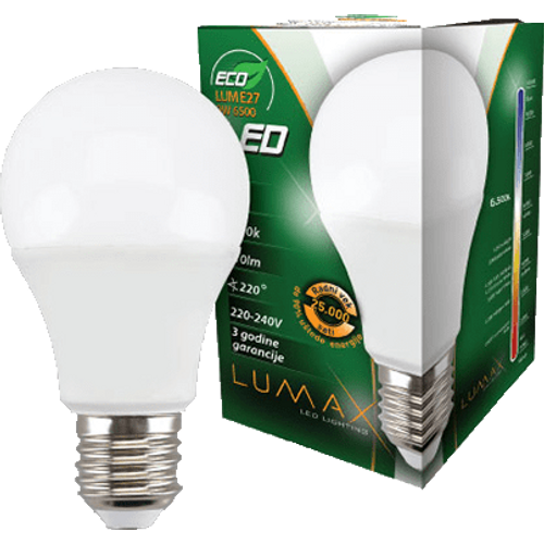 Lumax Sijalica Led LUME27-9W 6500K 810 lm slika 1