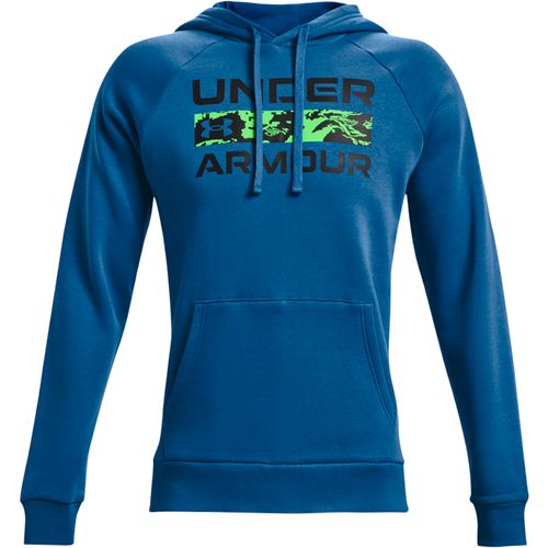 Under Armour Rival Fleece Signature muški hoodie 1366363-432 slika 1