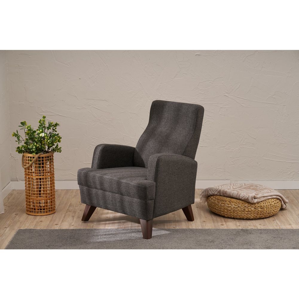 Aly - Antracitna Sofa za Jednu Osobu slika 1