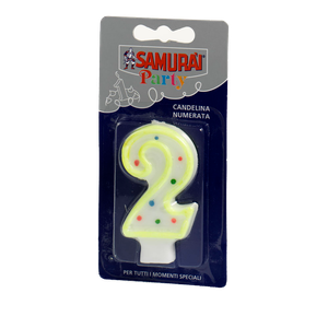 Samurai rođendanska svijeća  br. 2