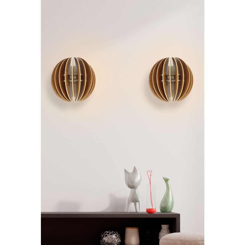 208-SK2 Lampa za Zid od Oraha slika 1