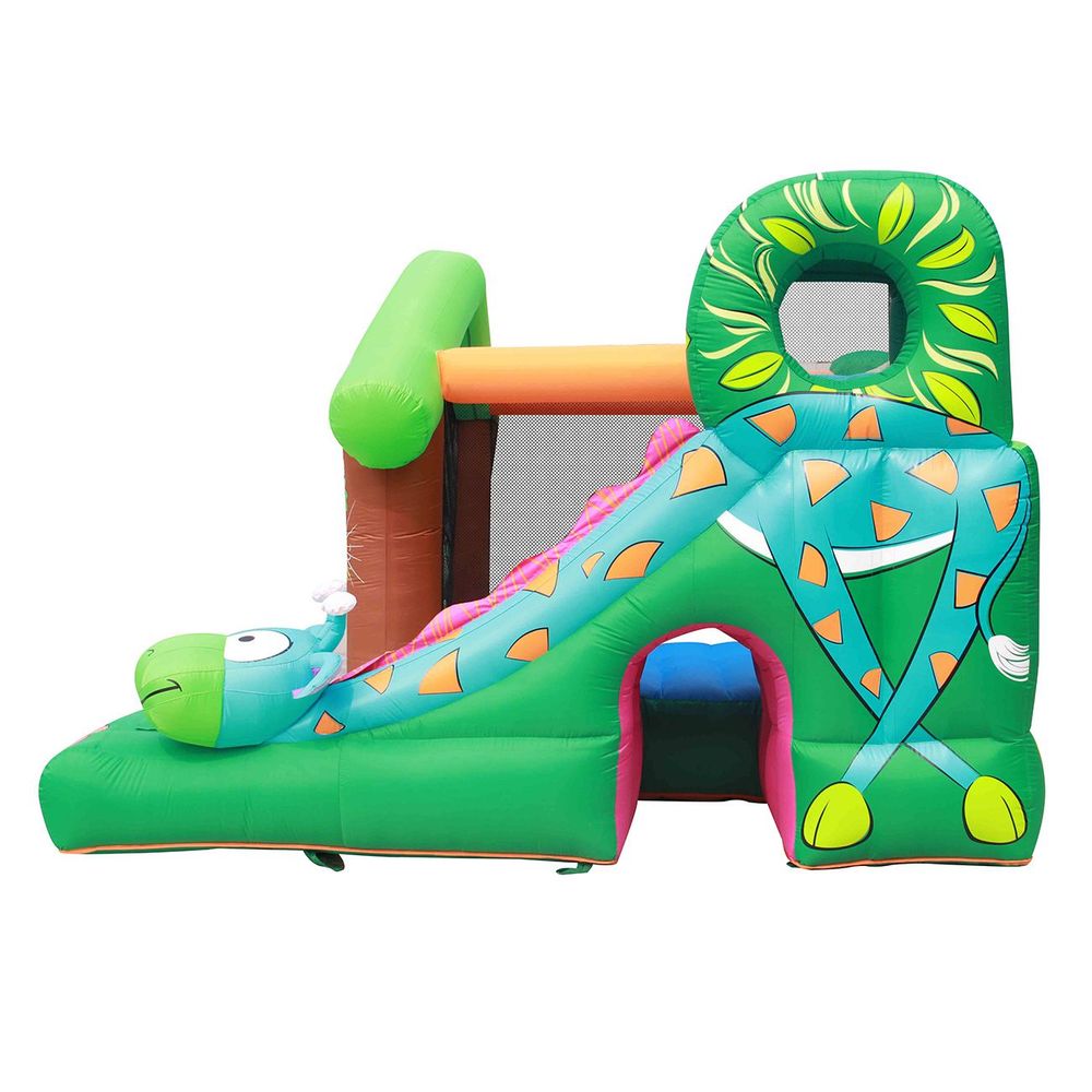 Happy Hop Igraonica na naduvavanje Giraffe Jungle Fun, 350x340x245cm  slika 2
