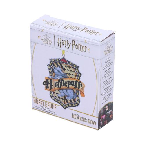 NEMESIS NOW Harry Potter Hufflepuff Grb Viseći Ukras 8 cm slika 7