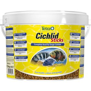 Tetra Cichlid Sticks 10 l, hrana za ribice