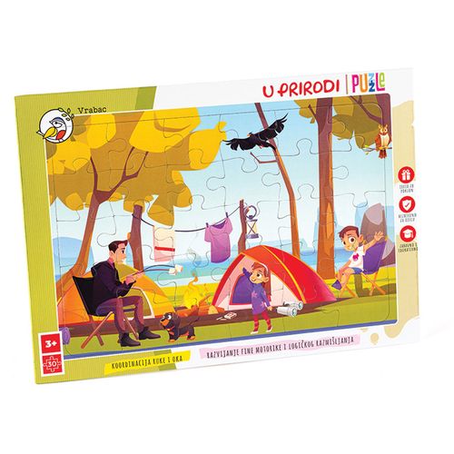 VRABAC PLAYGROUNDS, puzzle Fun 30, U prirodi slika 1