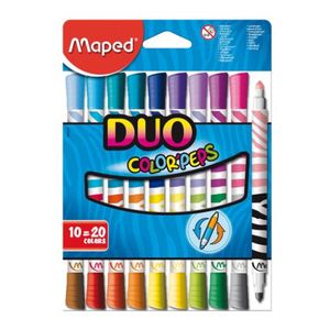 Flomasteri školski Maped Color'Peps Duo 10/1