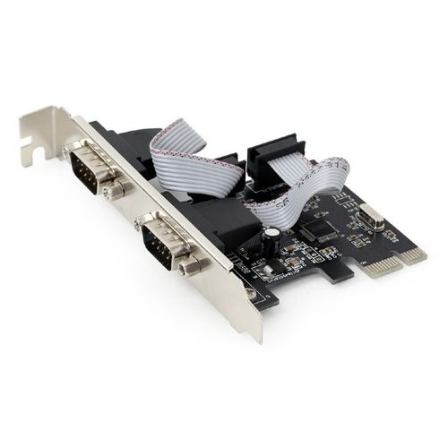 Gembird SPC-22 Serial Port x2 PCI-Express add-on card, with extra low-profile bracket slika 1