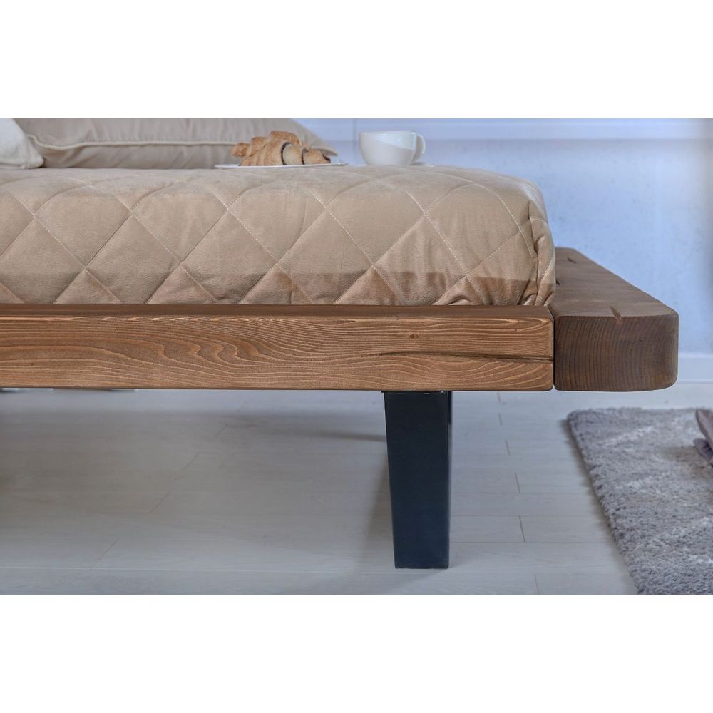 Krevet MALAK 9 160 x 200 cm hrast slika 8