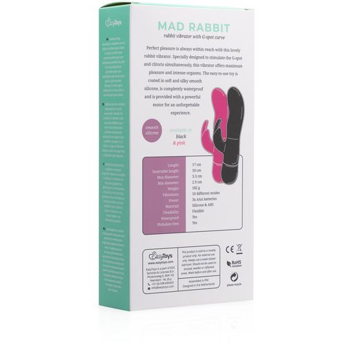 Vibrator Mad Rabbit, ružičasti slika 12