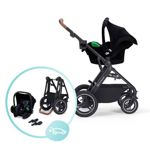 Kinderkraft Kolica 3U1 B-Tour Pro Black slika 8