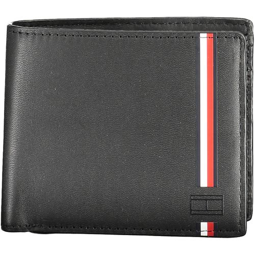 TOMMY HILFIGER BLACK MEN'S WALLET slika 1