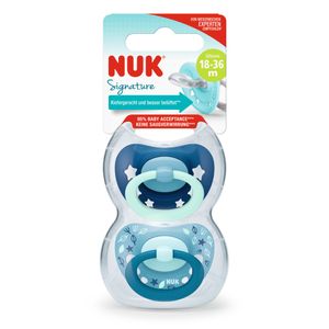 NUK duda varalica - silikon Signature (18-36 m), 2 kom multicolor 10739679