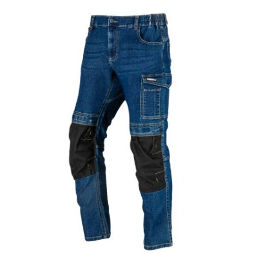 LAHTI PRO JEANS HLAČE, PLAVE, RASTEZLJIVE, POJAČANJA XL L4055004 LAHTI L4055004 slika 14