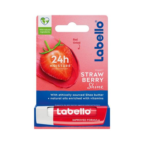 Labello Strawberry Shine 4,8g slika 1