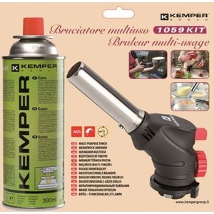 Plamenik KEMPER 1059KIT na sprej kartušu 230 GR (3293)