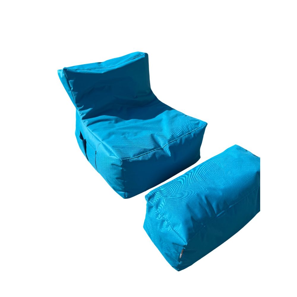 XXL Sedir - Tirkizni Set Bean Bag-a (2 Komada) slika 3