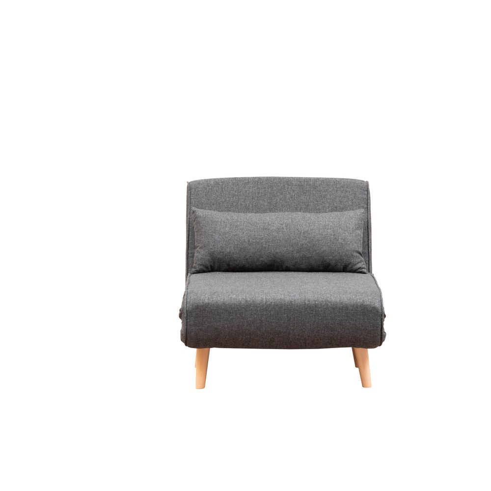Folde Single - Tamno Siva Sofa na Razvlačenje za Jednu Osobu slika 5