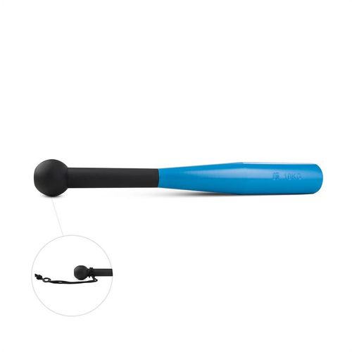 Capital Sports Bludgeon Clubbell, crna/plava, clubbell palica, čelik, 10 kg slika 10