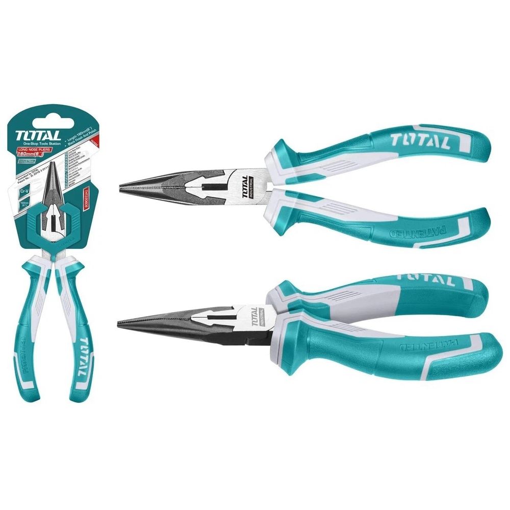 TOTAL Produžena ravna kliješta 160 mm / INDUSTRIAL (THT220606) slika 2