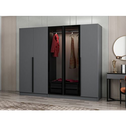 Kale Plus - 7803 Fume Wardrobe slika 3