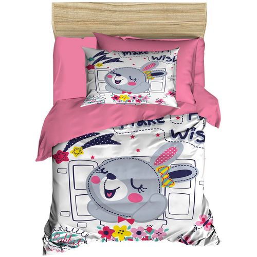 L'essential Maison PH149 Pink
White
Grey Baby Quilt Cover Set slika 1