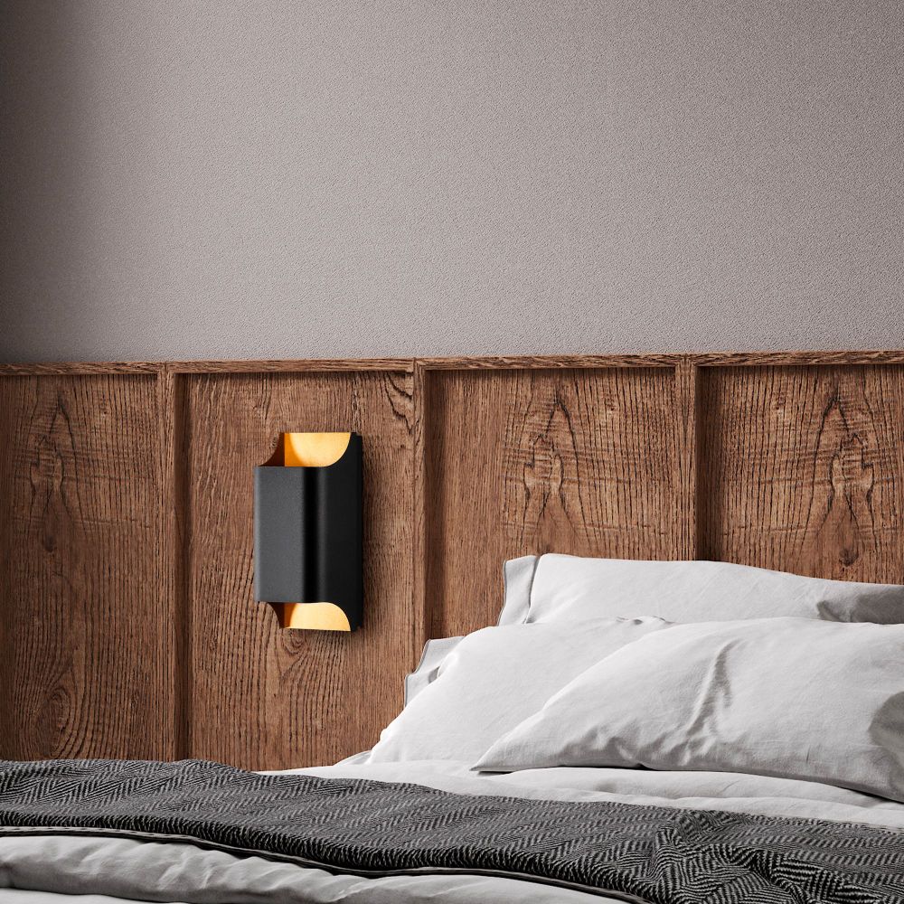 Zidna Lampa Bera - 15311, boje: Crna slika 2