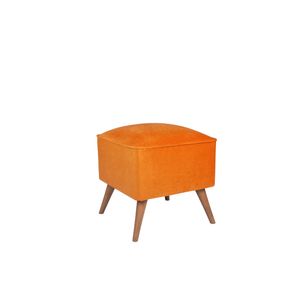 New Bern - Orange Orange Pouffe