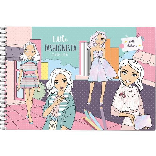 Bojanka za djecu Creative LITTLE FASHIONISTA 75302 slika 4