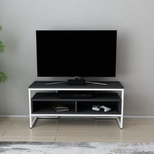 TV stalak Merrion - bijela i antracit boja