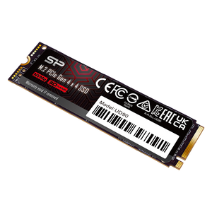 Silicon Power SP01KGBP44UD9005 M.2 NVMe 1TB SSD, UD90, PCIe Gen 4x4, 3D NAND, Read up to 5,000 MB/s, Write up to 4,800 MB/s (single sided), 2280