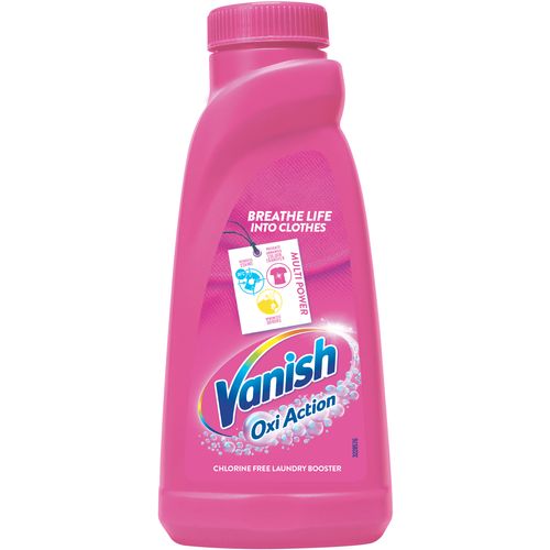 Vanish gel za izbjeljivanje i odstranjivanje mrlja Aqua pink 500ml slika 1