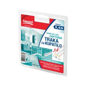 Beorol Samoljepljiva zaptivna traka za kupatilo 40mm x 2.4m