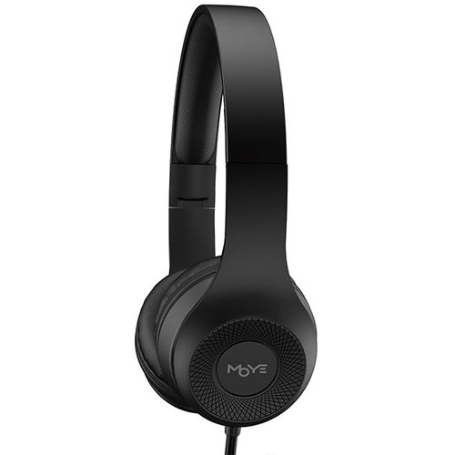 MOYE ENYO FOLDABLE HEADPHONES WITH MICROPHONE BLACK slika 1