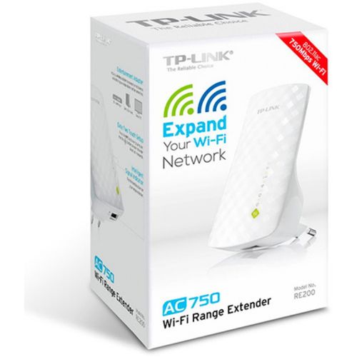 TP-LINK ekstender dometa RE200 Wi-Fi AC750 433Mbps 300Mbps 1xLAN 3 interne antene slika 2