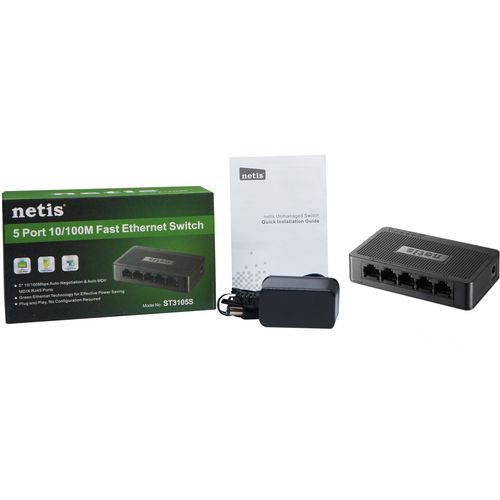 Netis 5-port switch 10/100, ST3105S slika 5